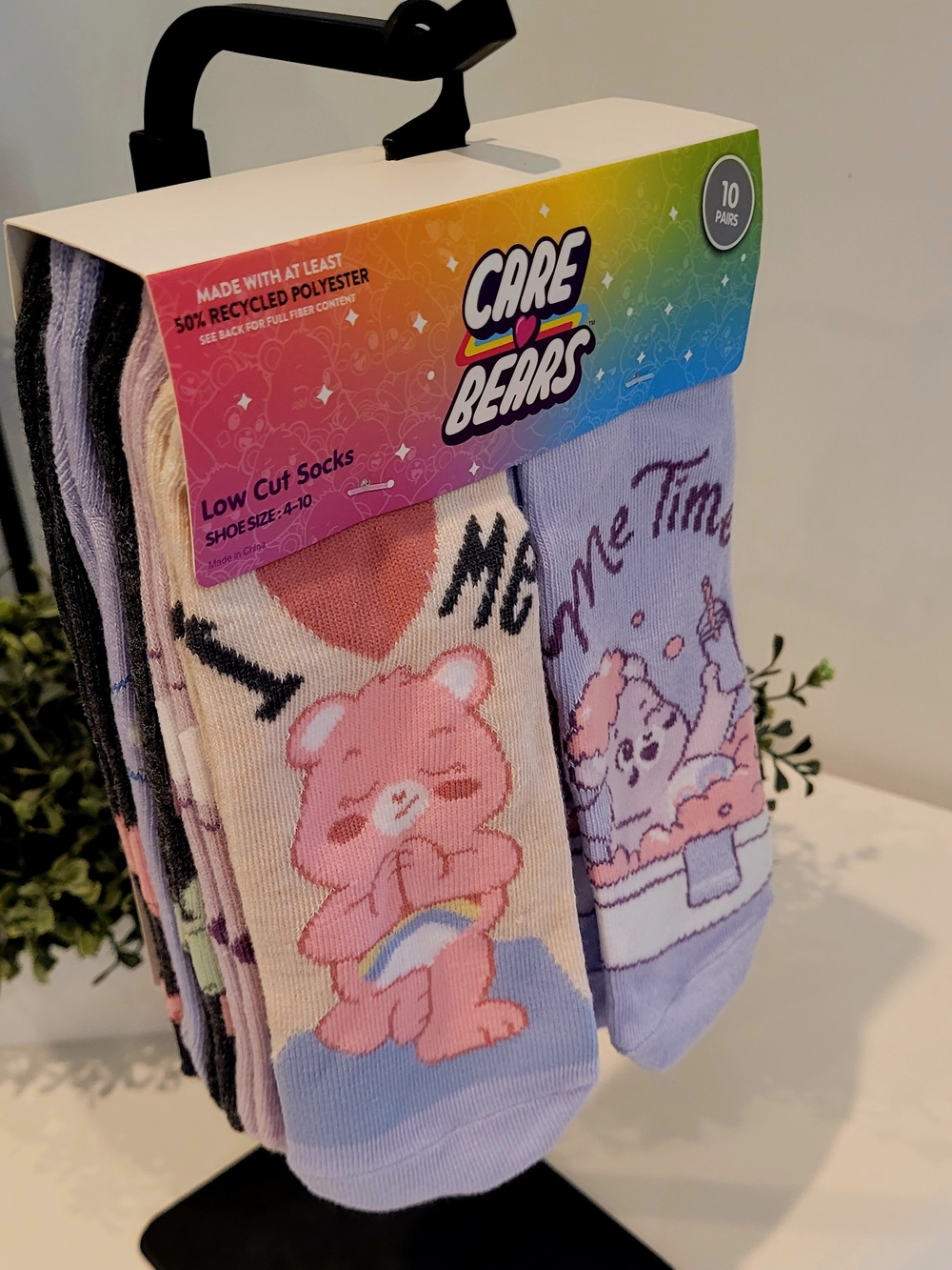Care Bears Low Cut Athletic Socks 10 Pairs